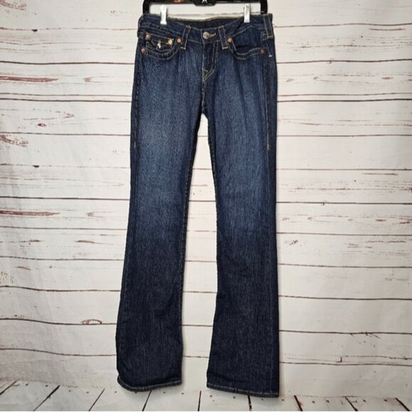 True Religion Hi-Rise Boot Cut Jeans - Picture 1 of 14